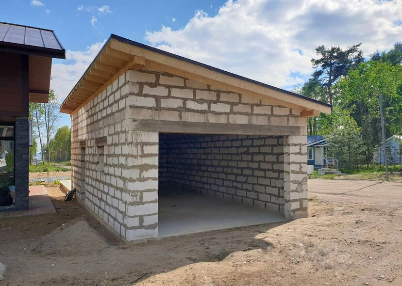 Строительство гаража под ключ