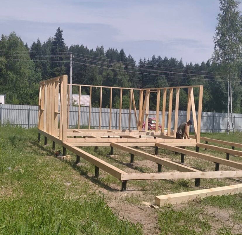 Строительство тёплых и надёжных каркасных домов «под ключ».