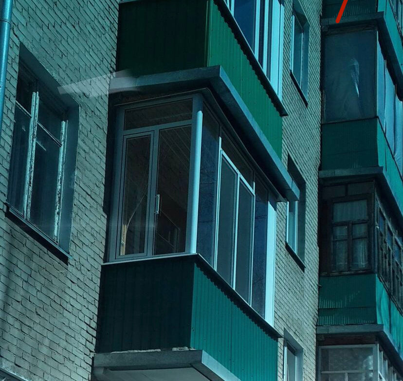 Внешняя отделка профнастилом