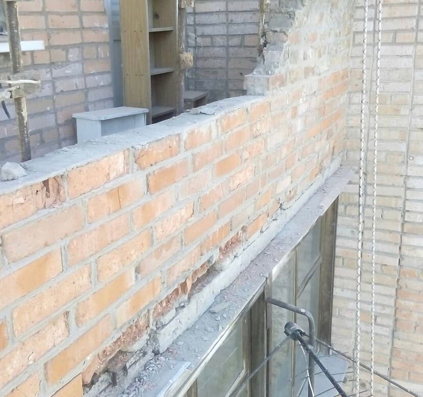 Демонтаж кладки