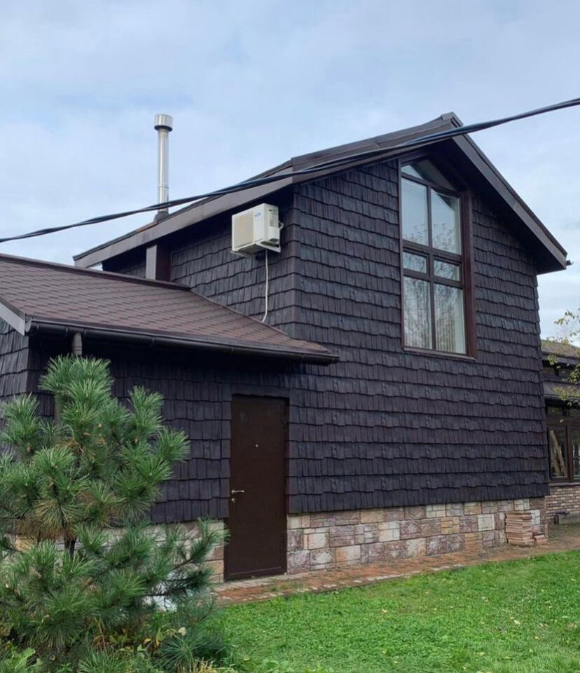 Монтаж фасада из фасадных панелей