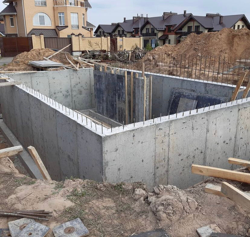 Строительство монолитного подвала