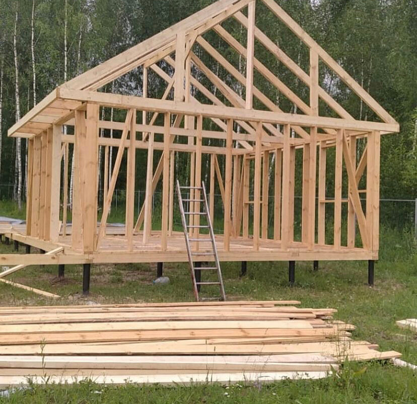 Строительство тёплых и надёжных каркасных домов «под ключ».