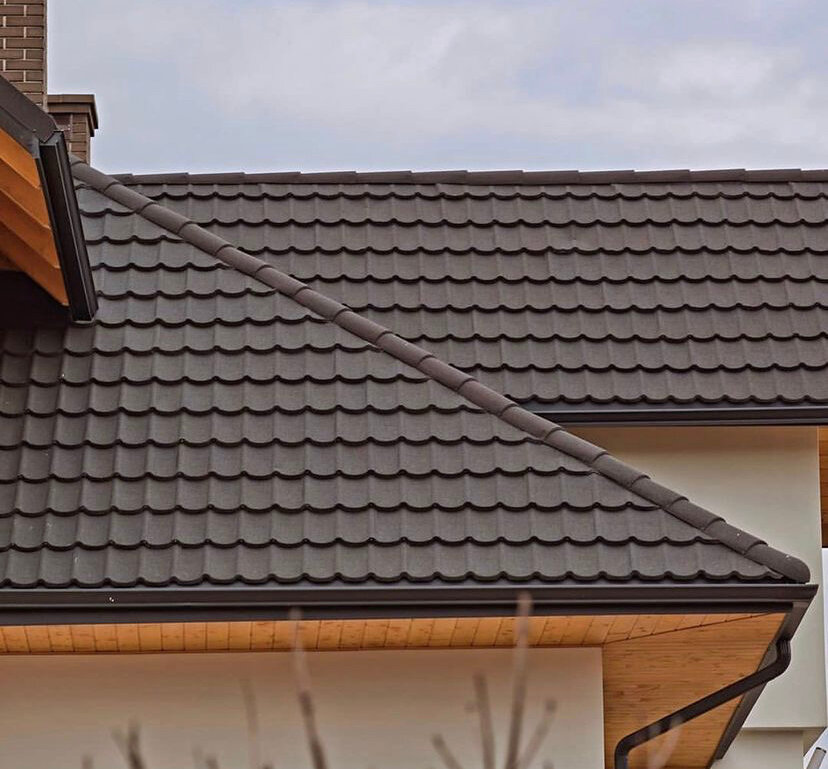 Монтаж кровли из композитной черепицы