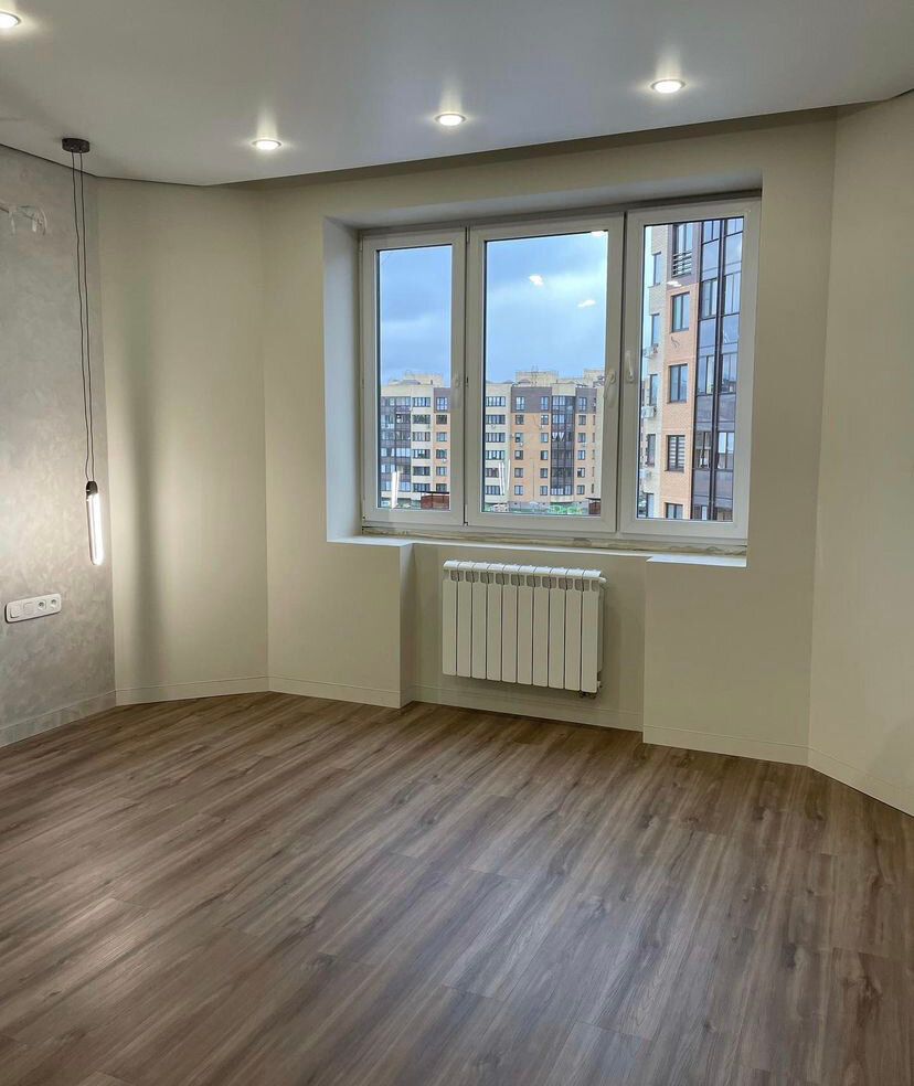 Ремонт новостройки «под ключ» с удалением строительной отделки.