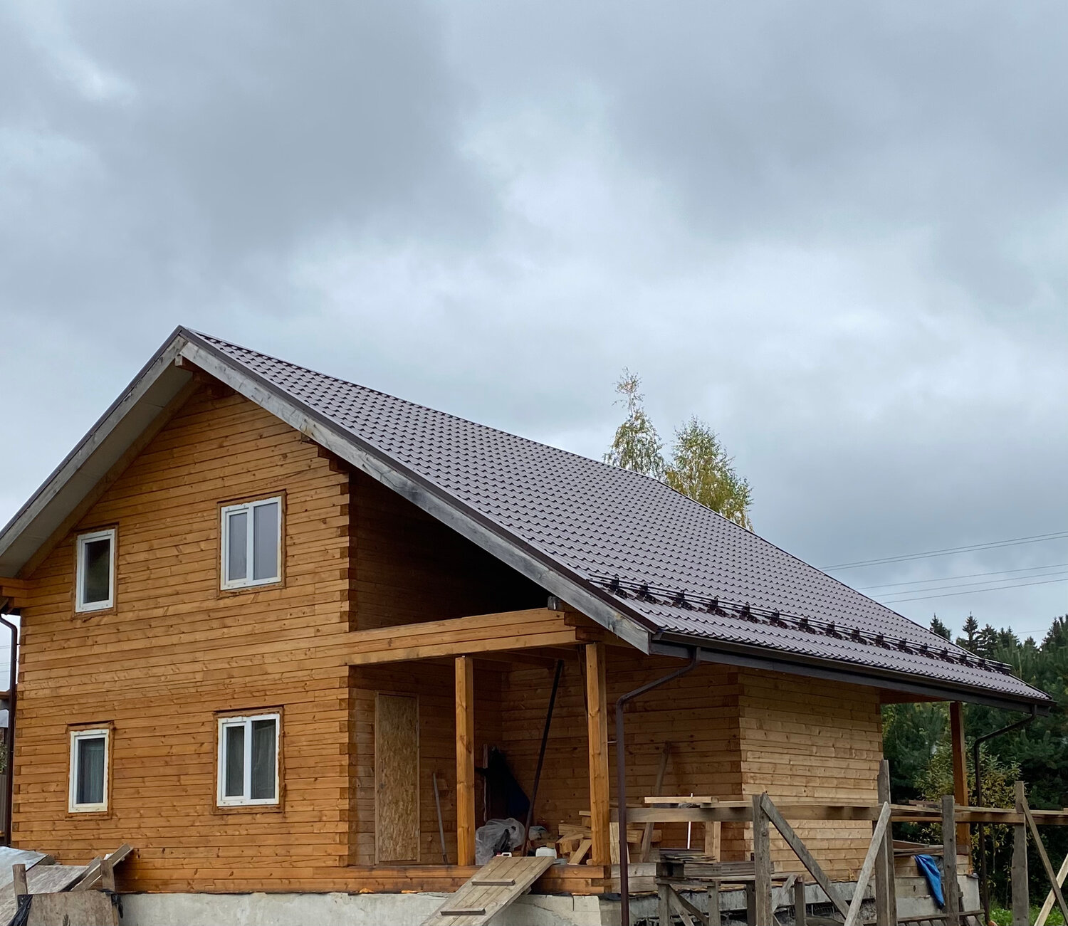 Строительство дома из бруса