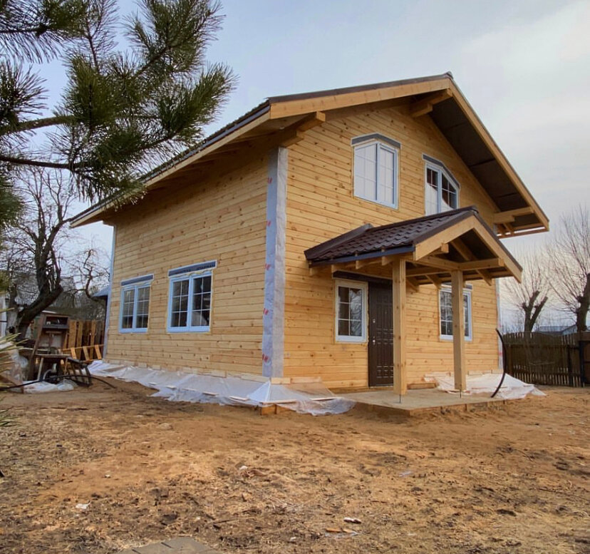 Строительство дома из бруса