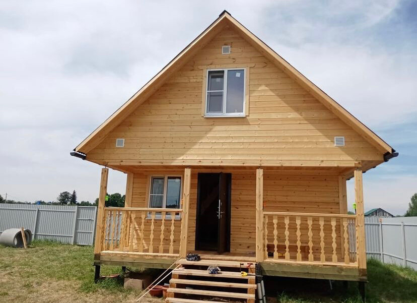 Строительство дома из бруса