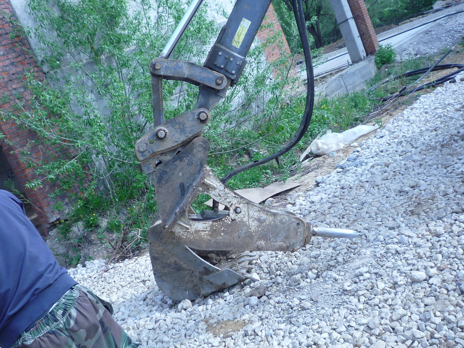 Аренда гидромолота: Terex Гидромолот Корея Delta F-5