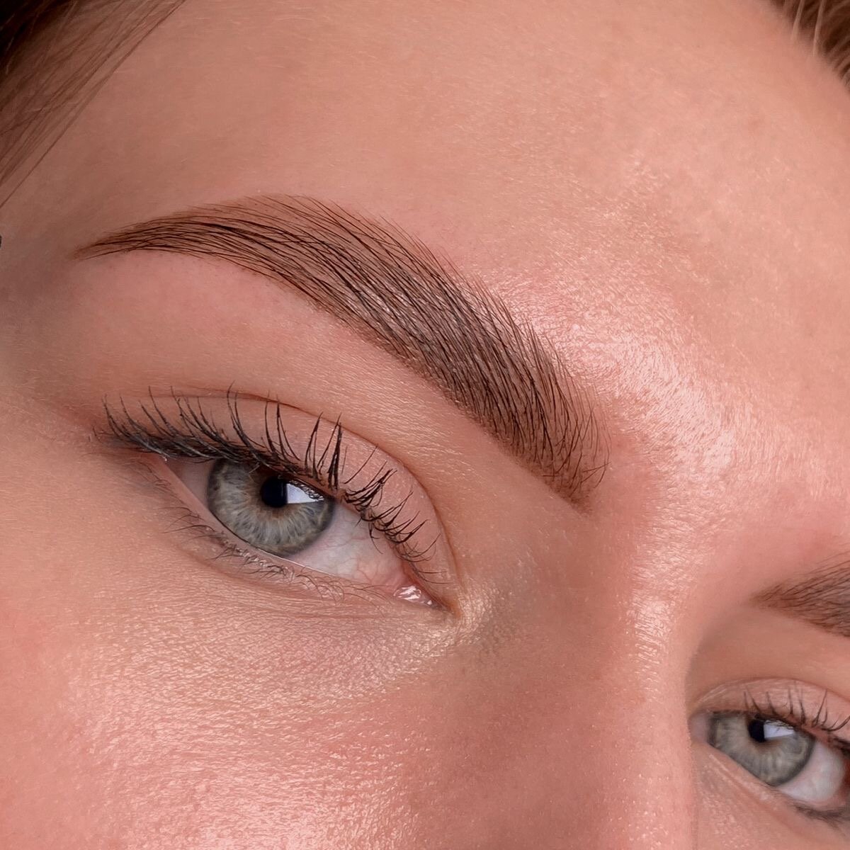 Окрашивание бровей хной