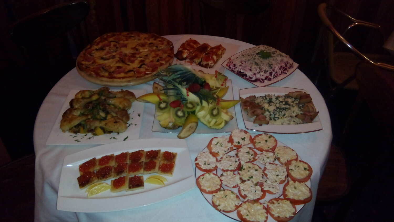 Организация фуршета