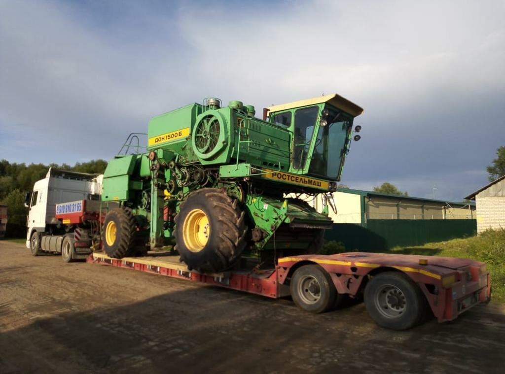 Перевозка негабаритных грузов
