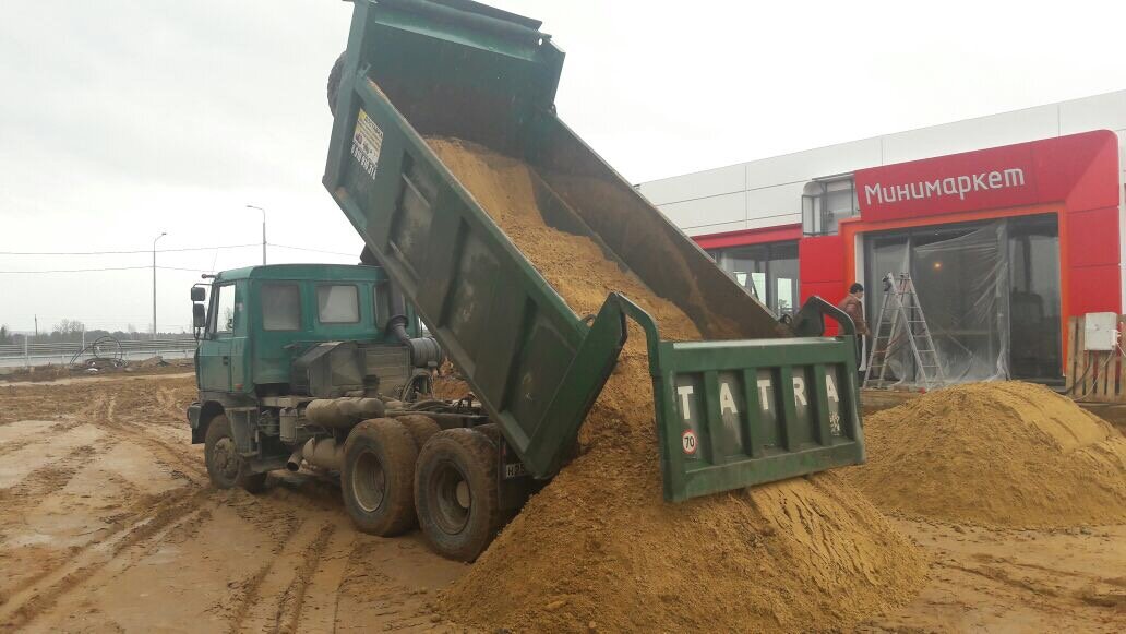 Аренда самосвала: SCANIA, MAN, TATRA