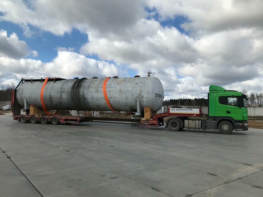 Перевозка негабаритных грузов