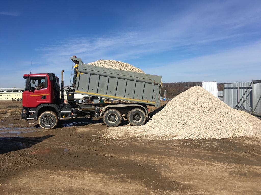 Доставка щебня