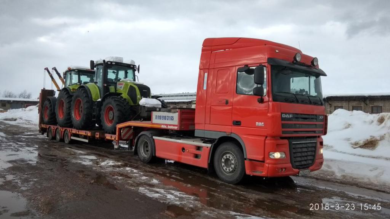 Перевозка спецтехники