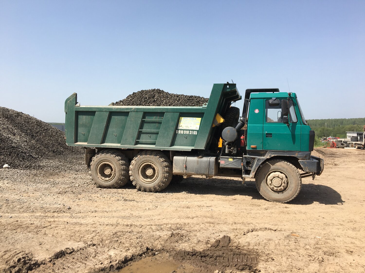 Аренда самосвала: SCANIA, MAN, TATRA