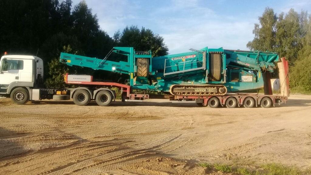 Перевозка негабаритных грузов