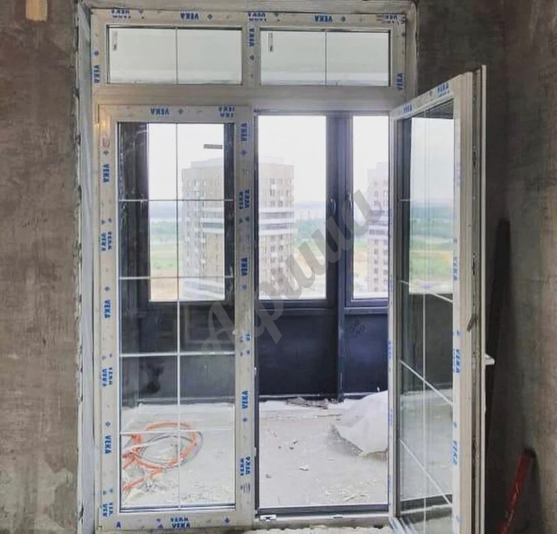 Установка балконной двери