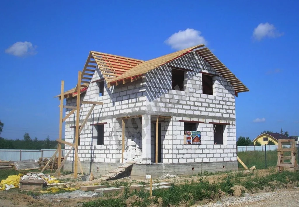 Строительство дома из бетонных блоков