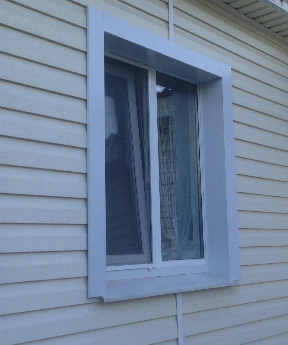 Монтаж откосов