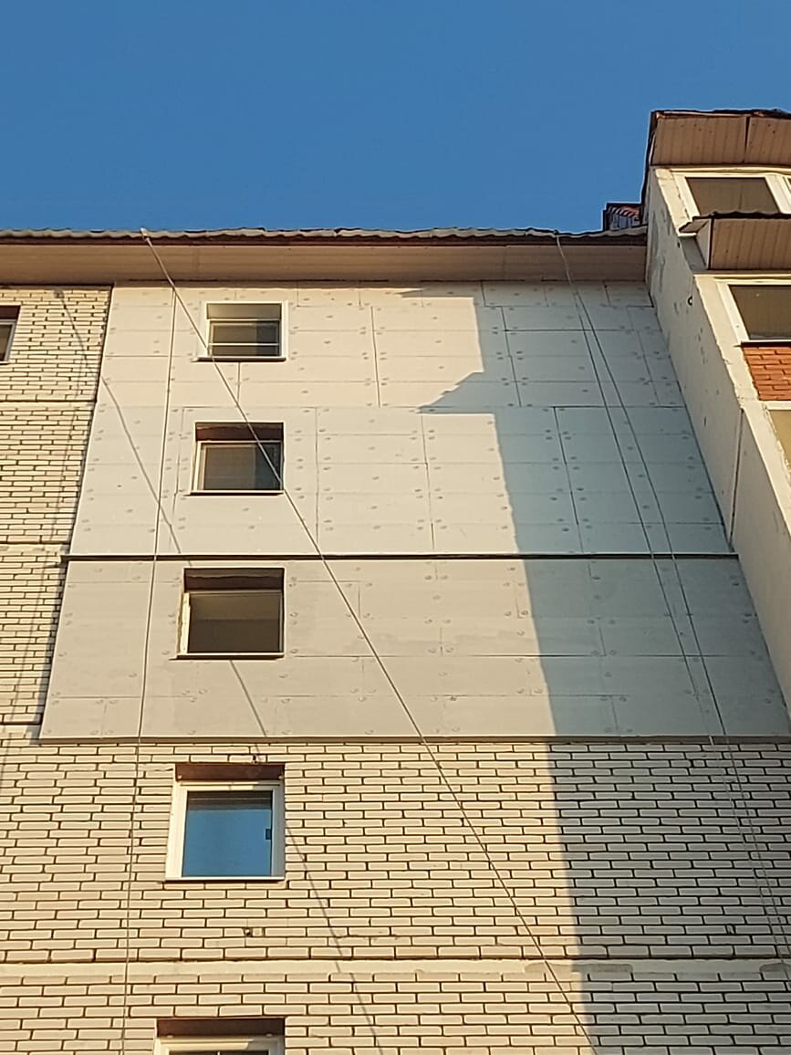 Наружное утепление стен