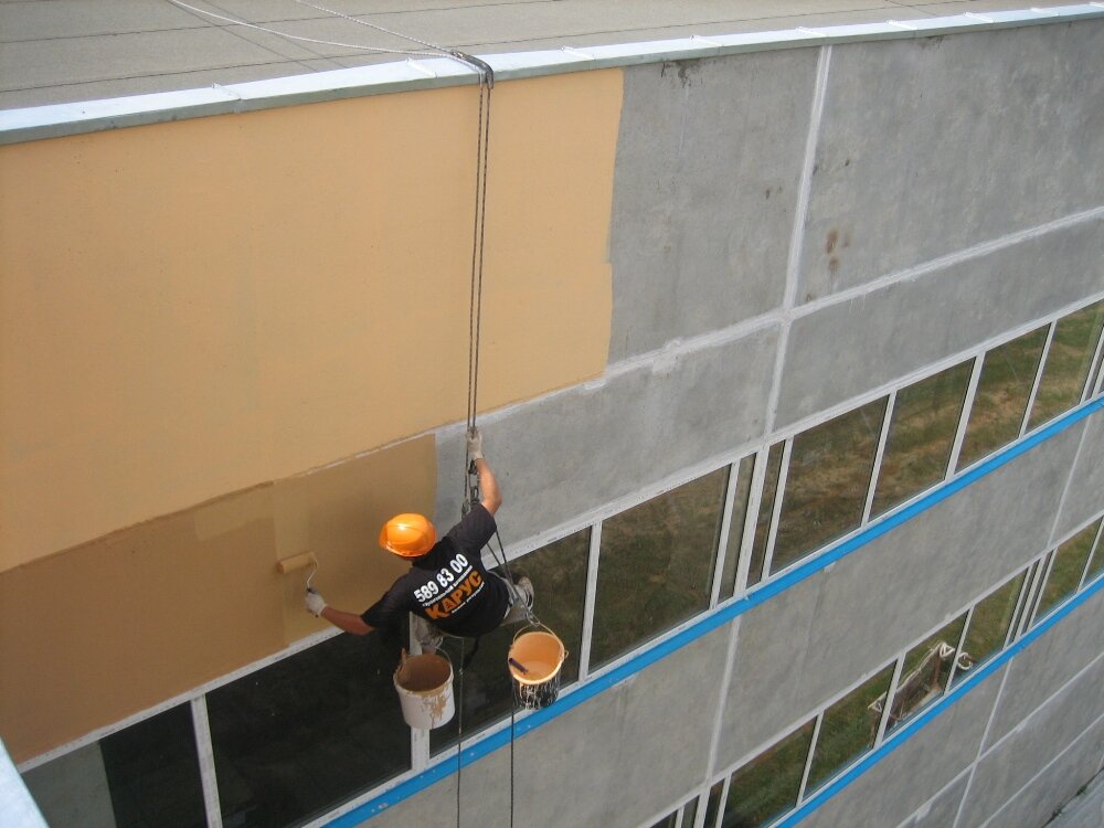 Покраска фасадов