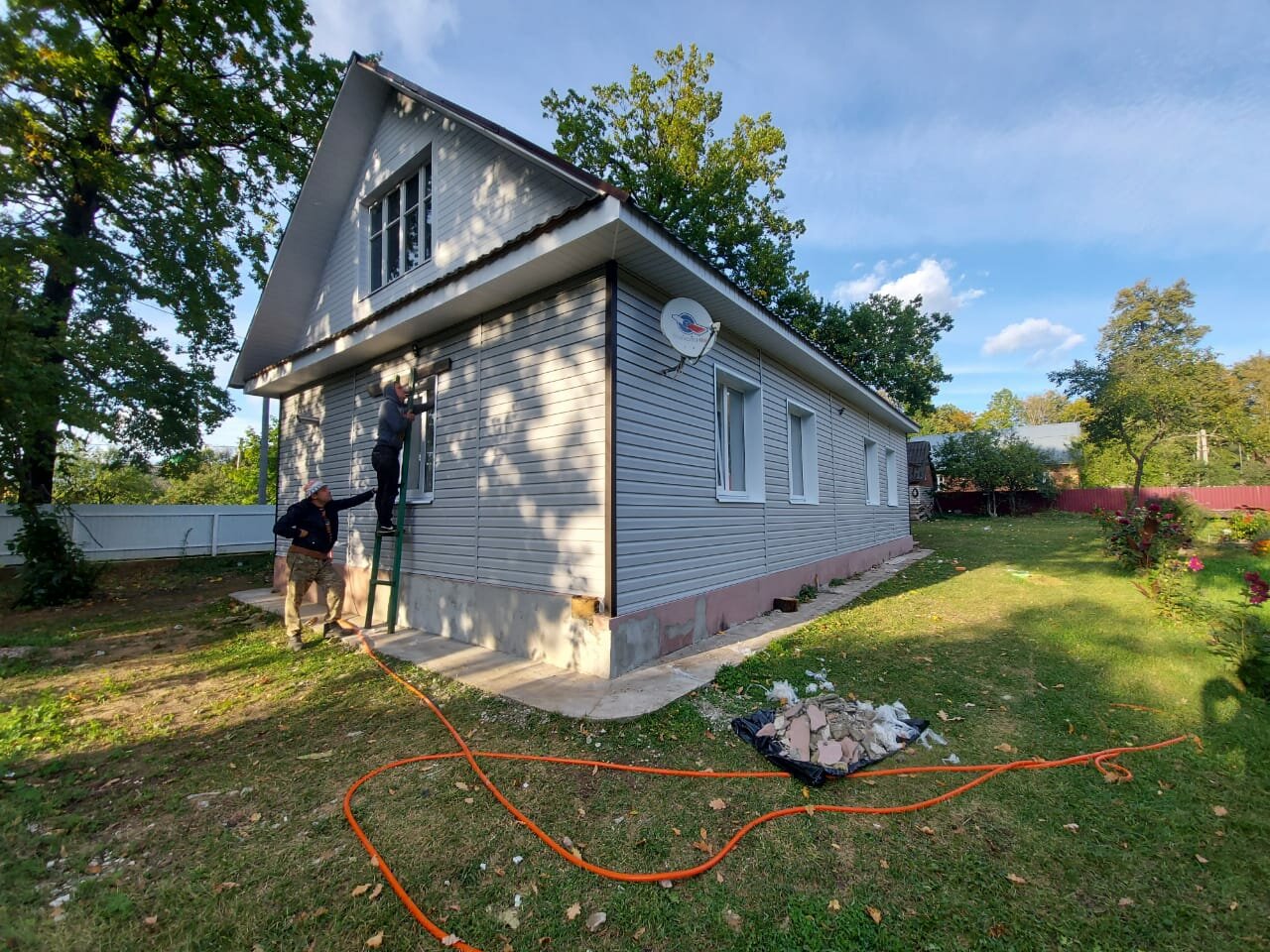 Монтаж сайдинга