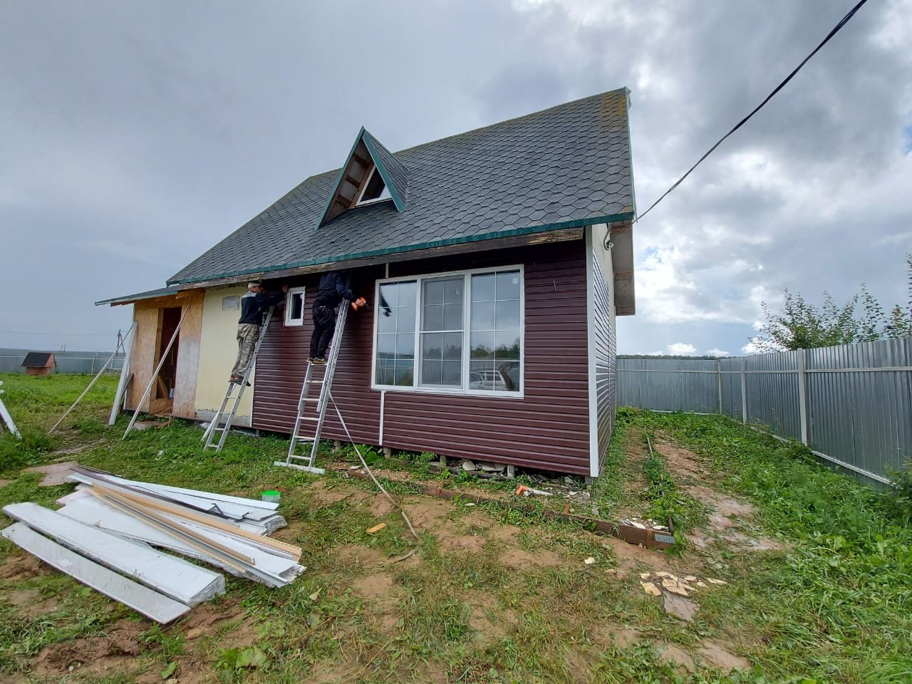 Монтаж сайдинга