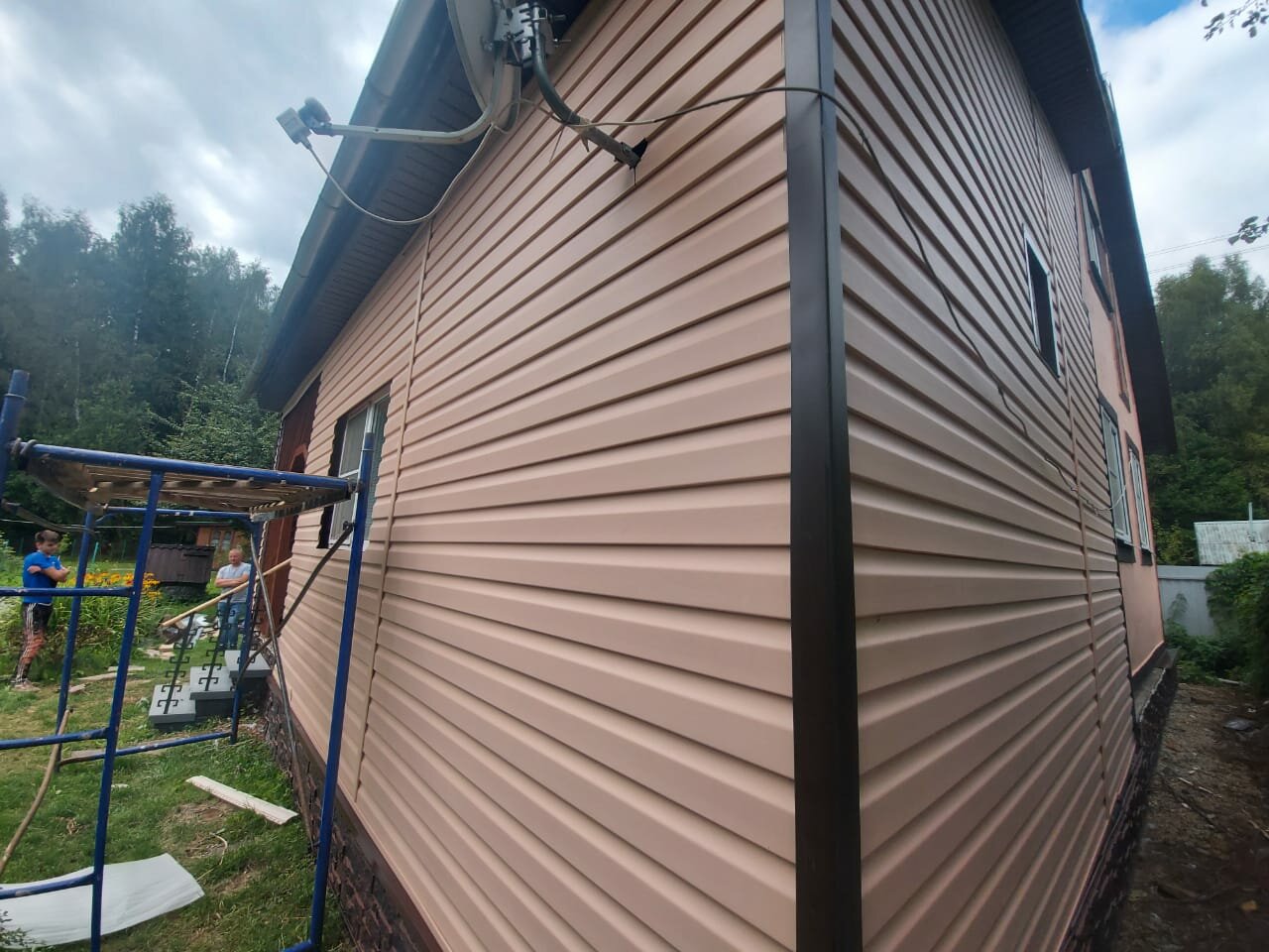 Монтаж сайдинга