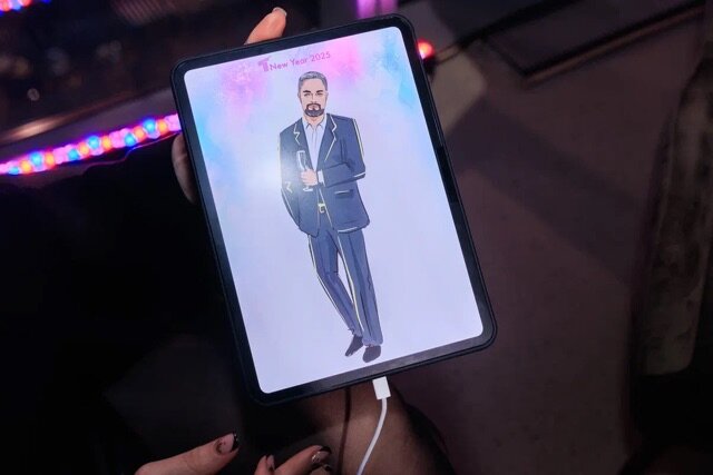 Скетчист на мероприятие