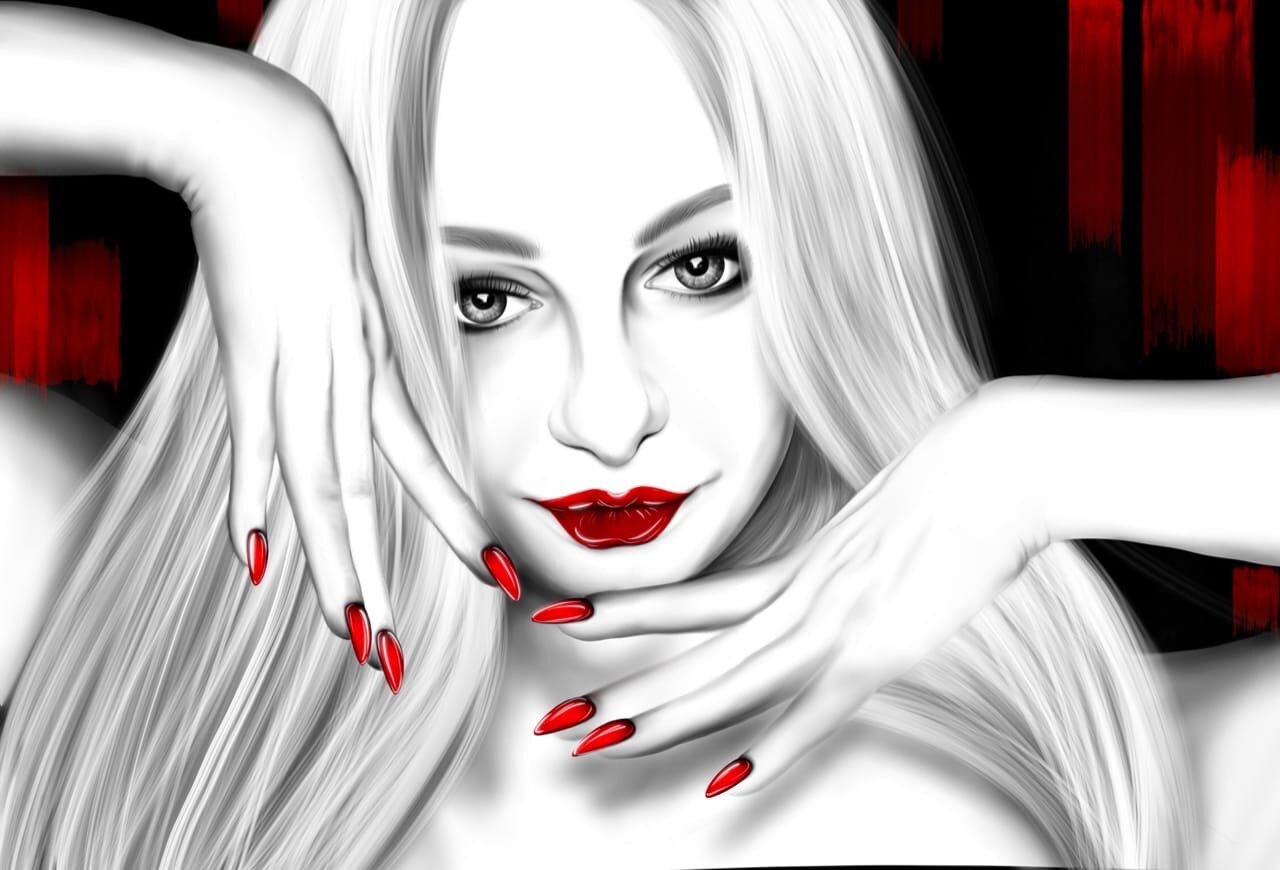 Портрет по фото цифровой