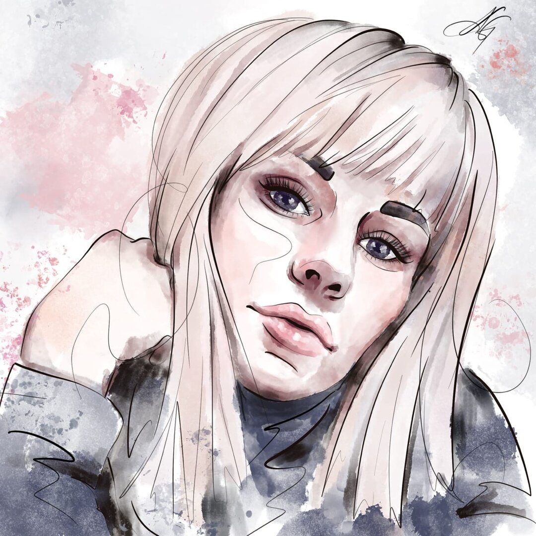 Портрет по фото цифровой