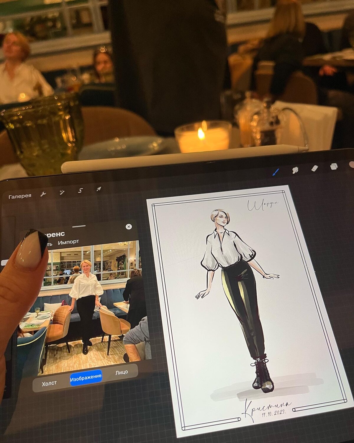 Скетчист на мероприятие