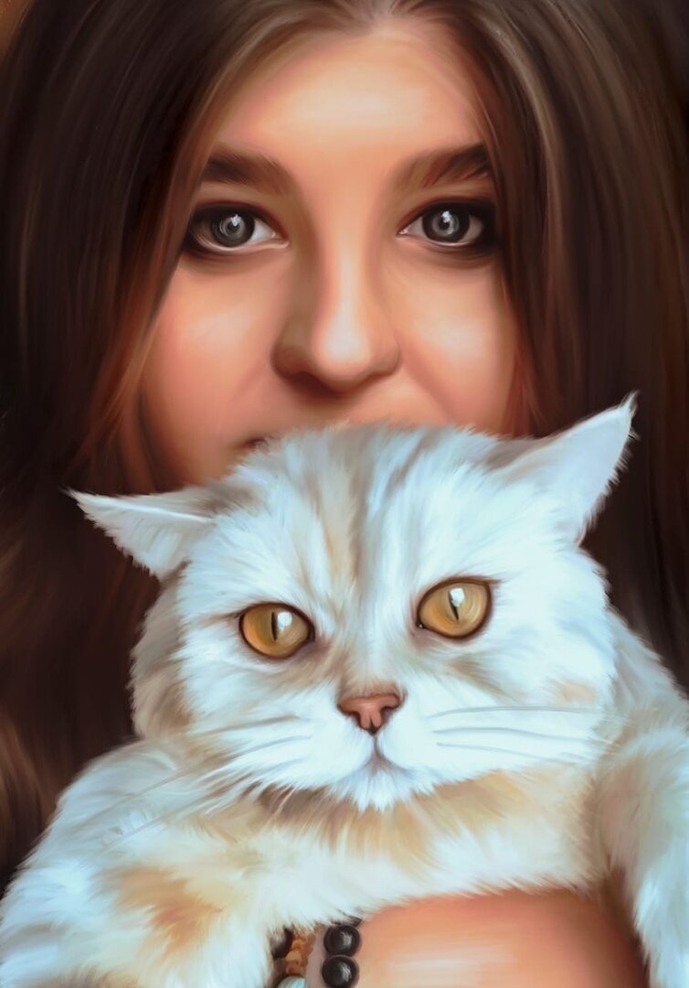 Портрет по фото цифровой