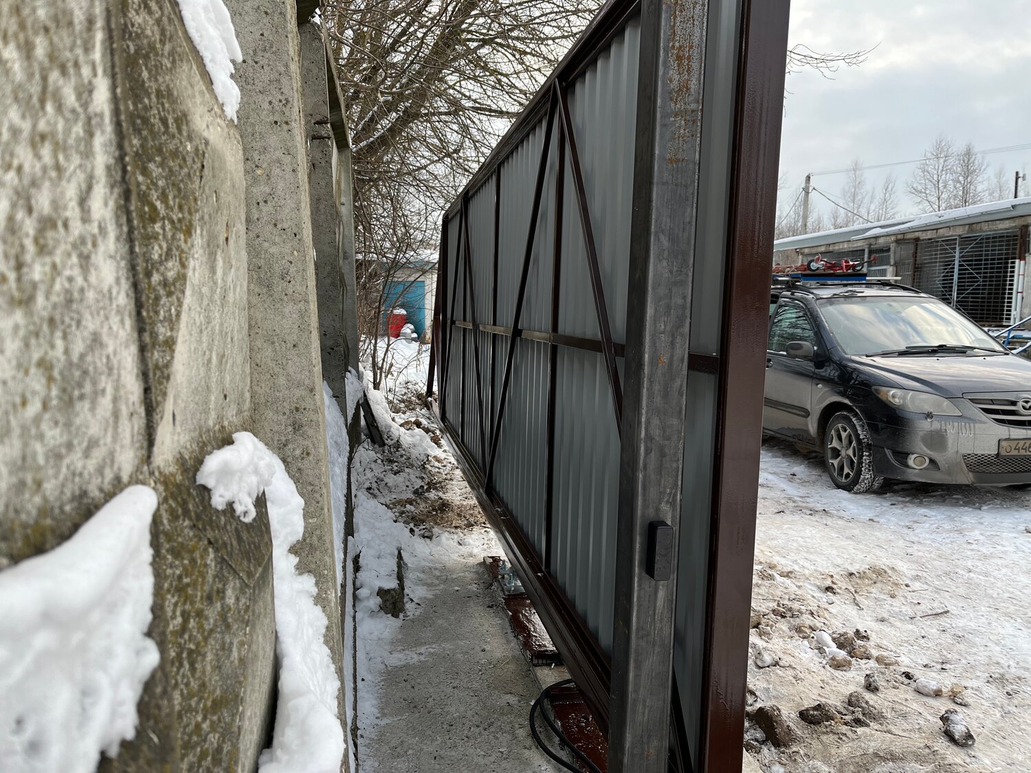 Изготовим каркас откатных ворот