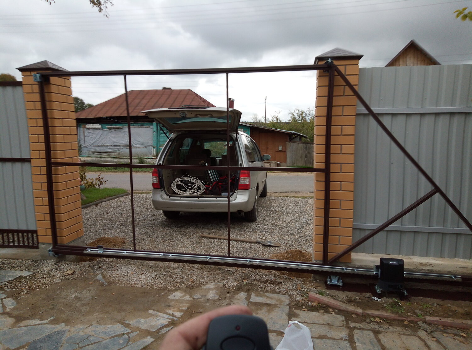 Установка автоматики для ворот