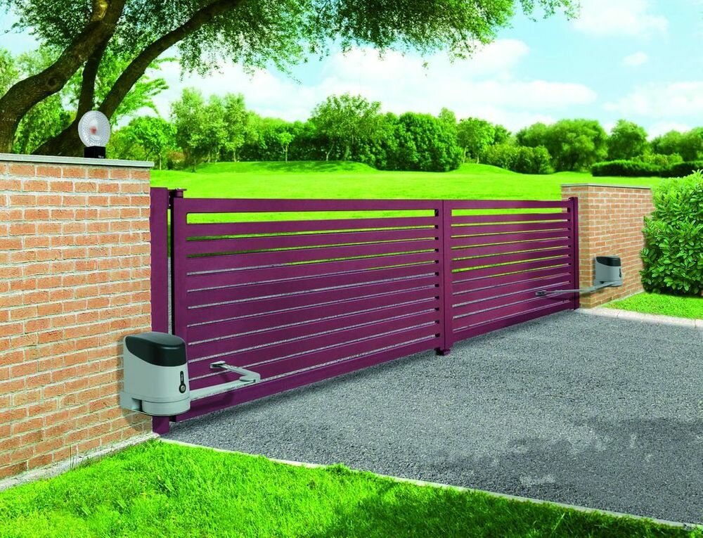 Установка автоматики на распашные ворота