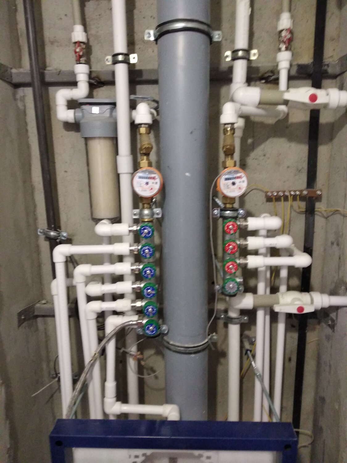 Замена водосчетчика