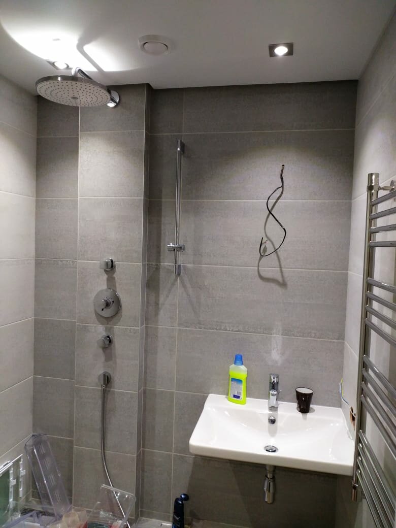 Установка керамической плитки