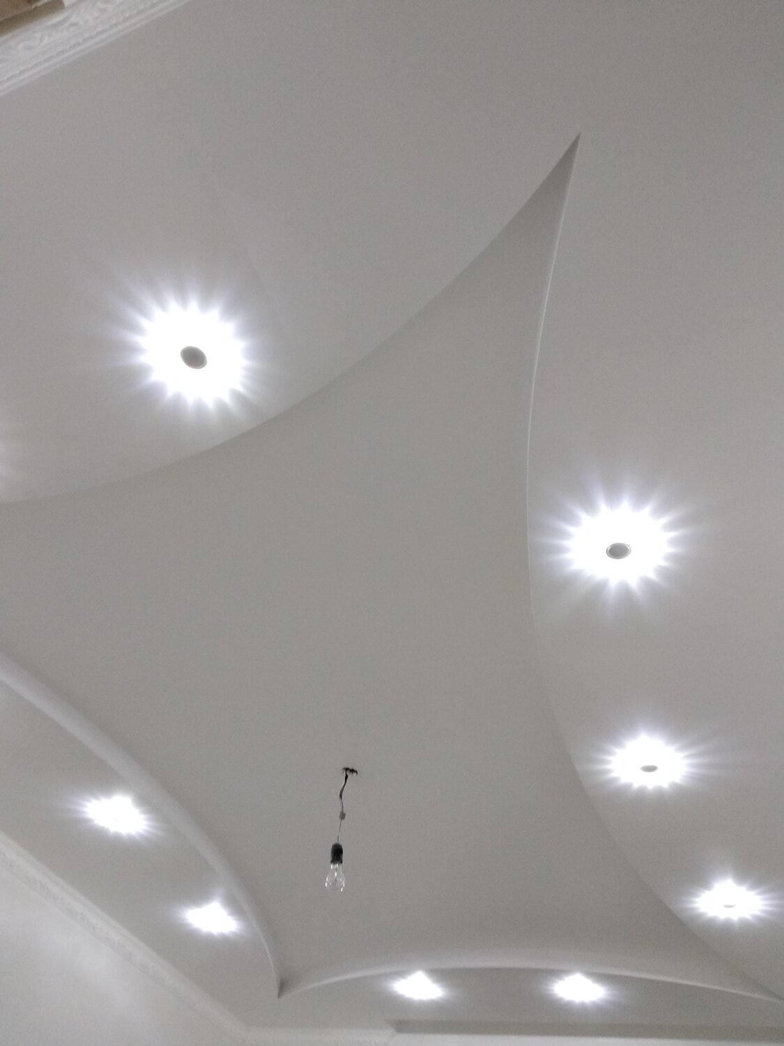 Монтаж гипсокартонного потолка