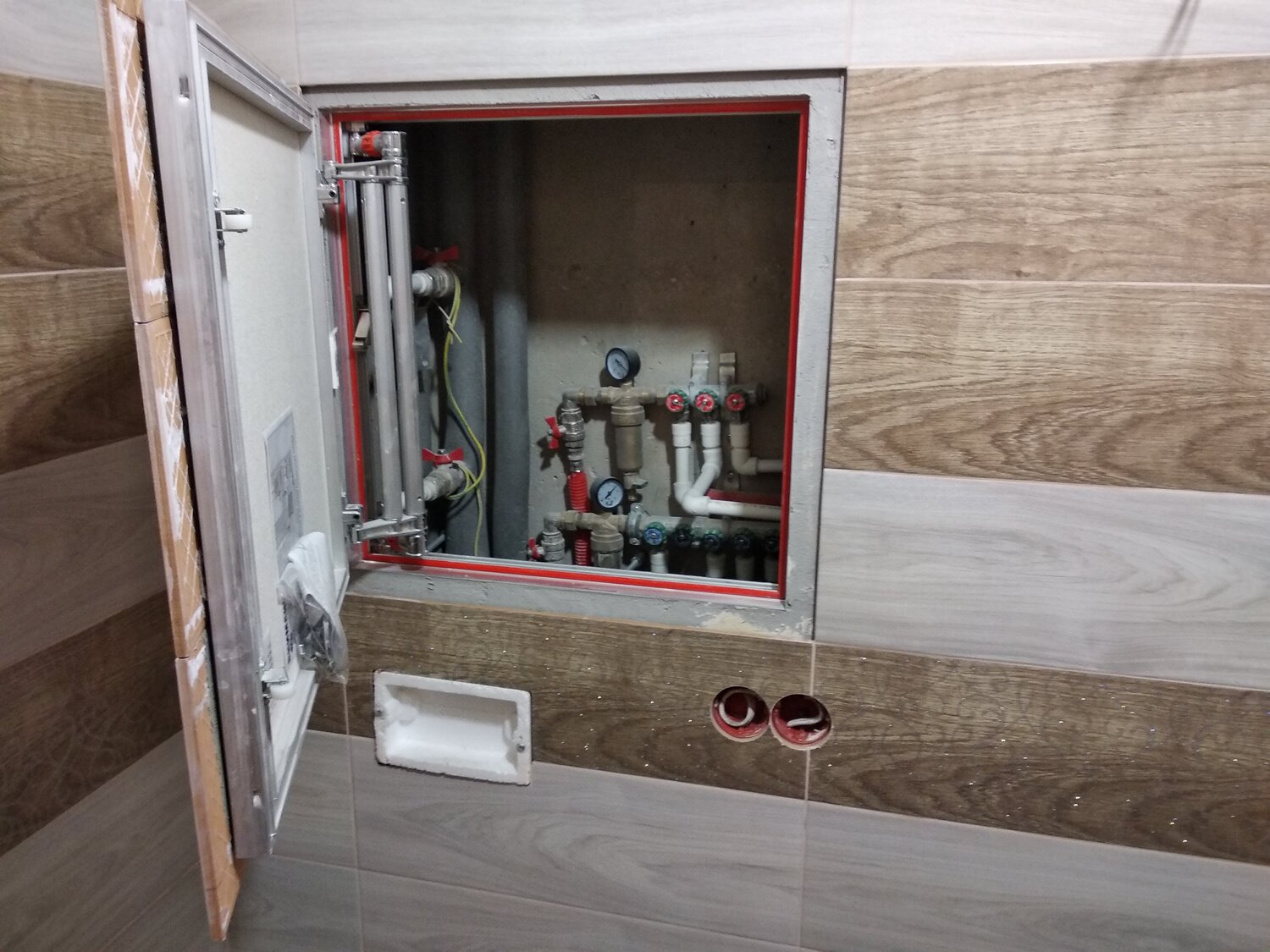 Установка систем холодного и горячего водоснабжения