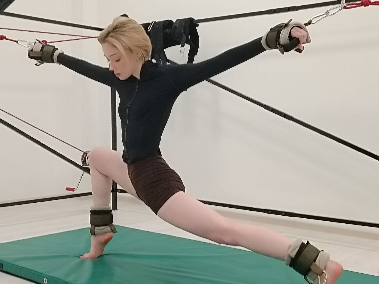 Тренировка на тренажере