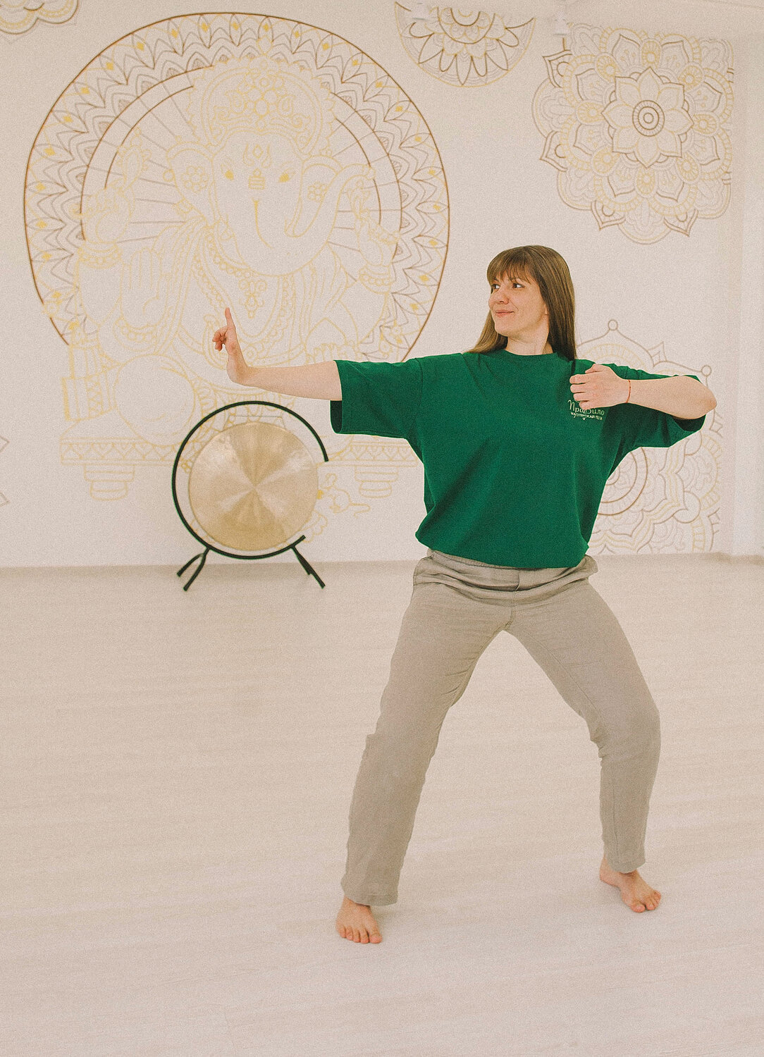 Занятие по гимнастике Цигун Марина Юфа