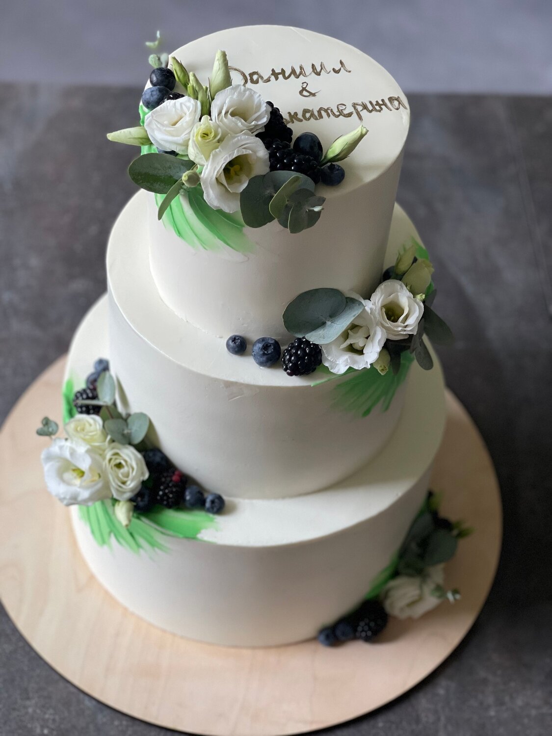 Свадебные торты на заказ