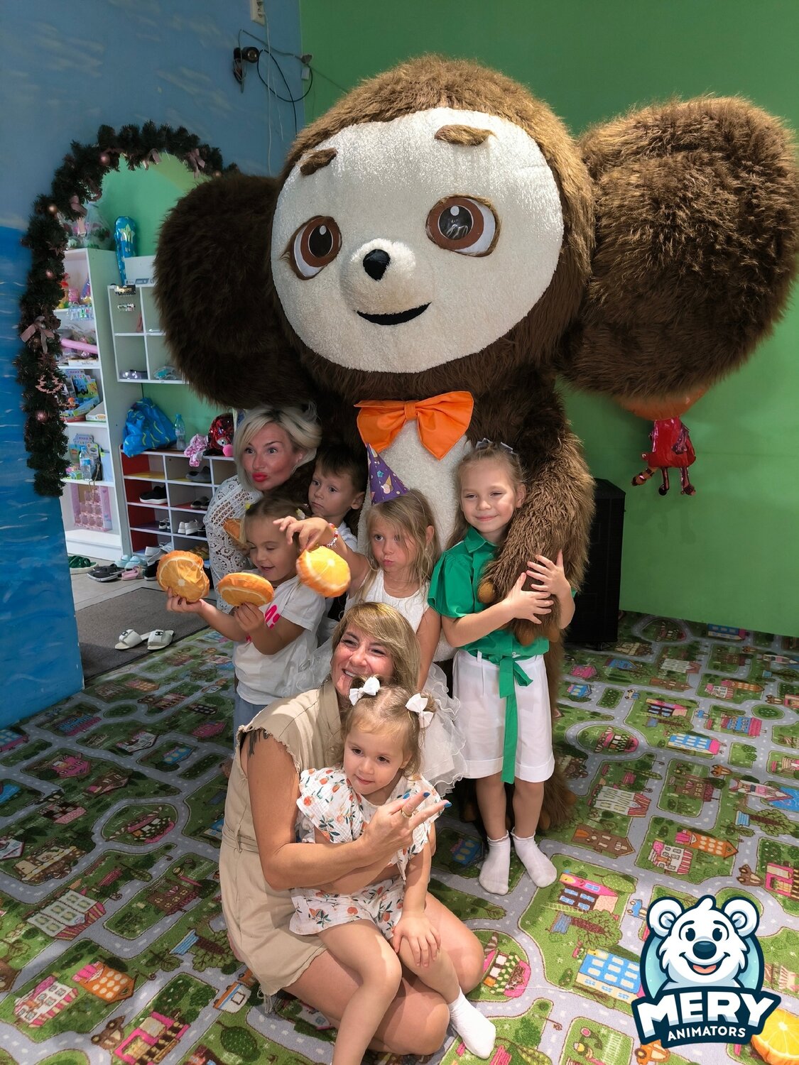 Поздравление от Чебурашки