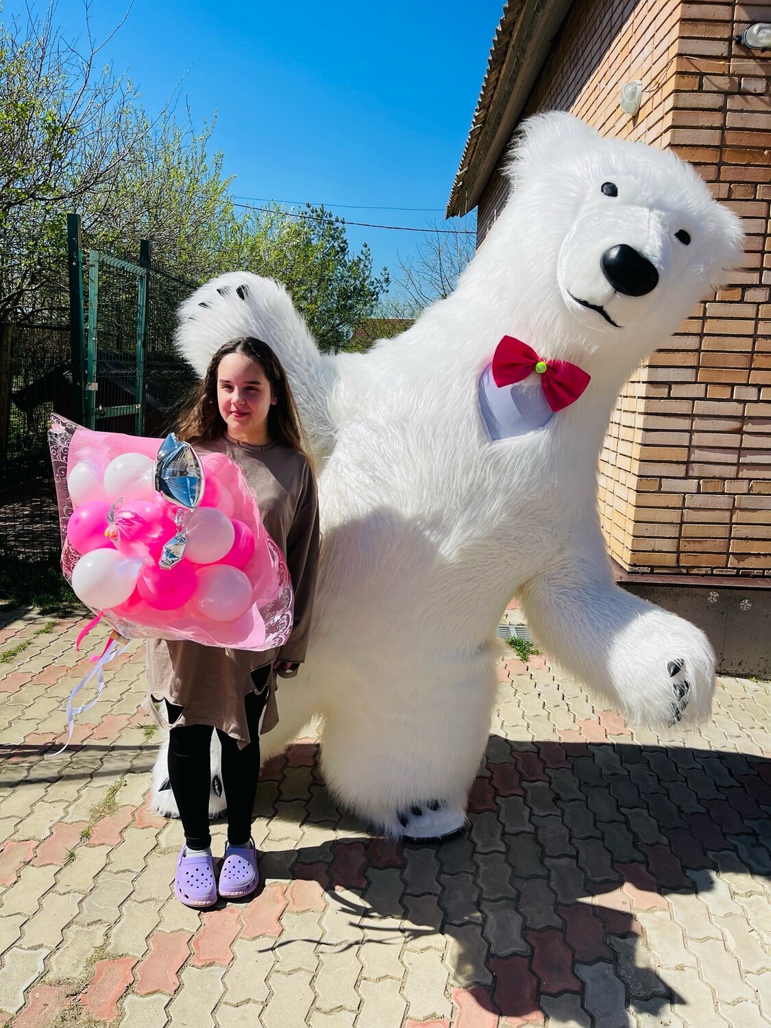 Поздравление от Белого мишки