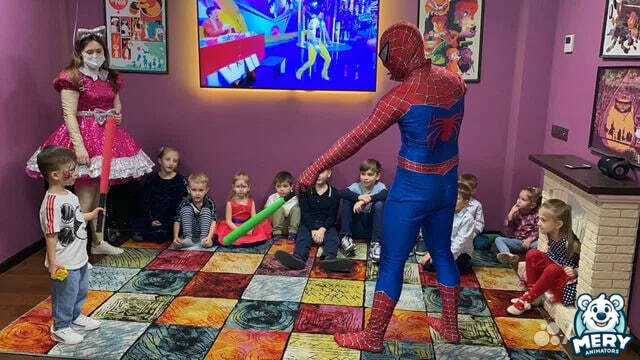 Аниматор Человек-Паук