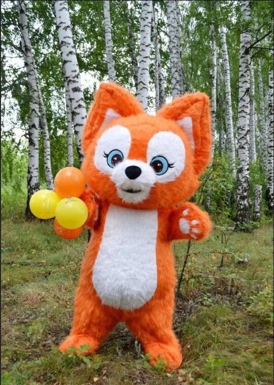 Поздравление от Ростовой куклы Лисы