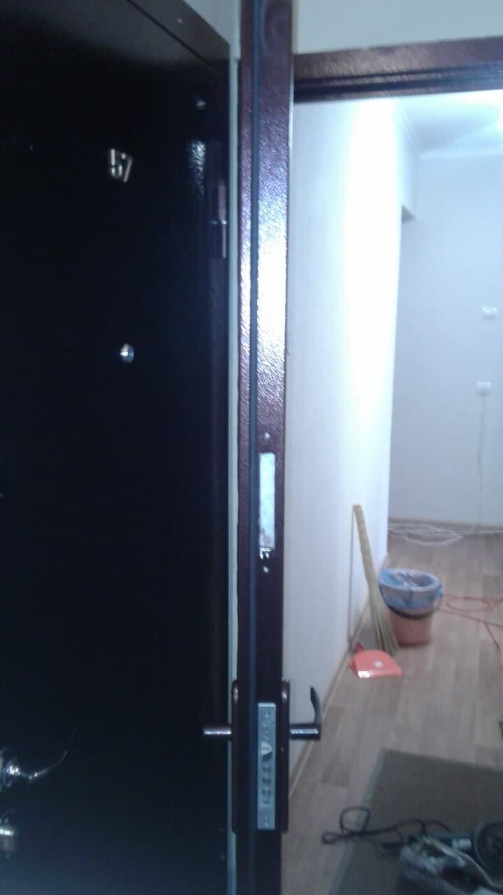 Замена замка входной двери